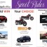 Choose a pair of Harley’s or 1 of 5 Vehicles