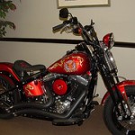 Custom Harley Cross Bones