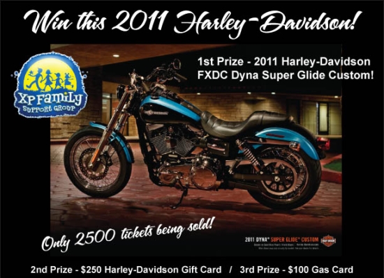 2011 Harley Dyna Super Glide Custom Raffle