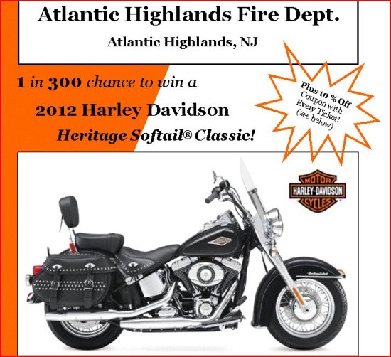 Atlantic Highlands Fire Department 2012 H.D. 