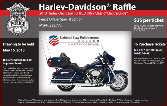 National Law Enforcement Memorial Fund  Lg.flyer.  